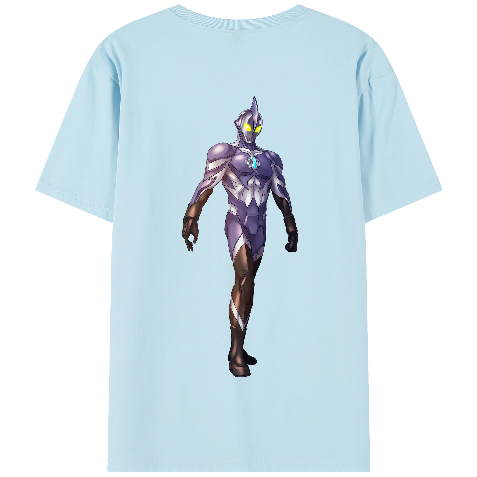 （画像用） ウルトラマン Ultraman 綿100％半袖Tシャツ（背面プリント）